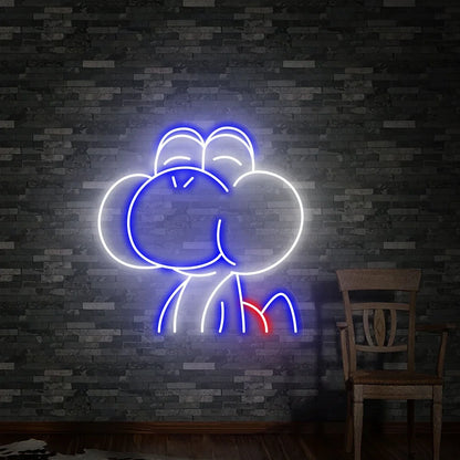 Anime Neon Sign Wall Art Decor Custom Super Cartoon Neon Sign Glow In The Dark Wall Art Kids Room Decor LED Decoration