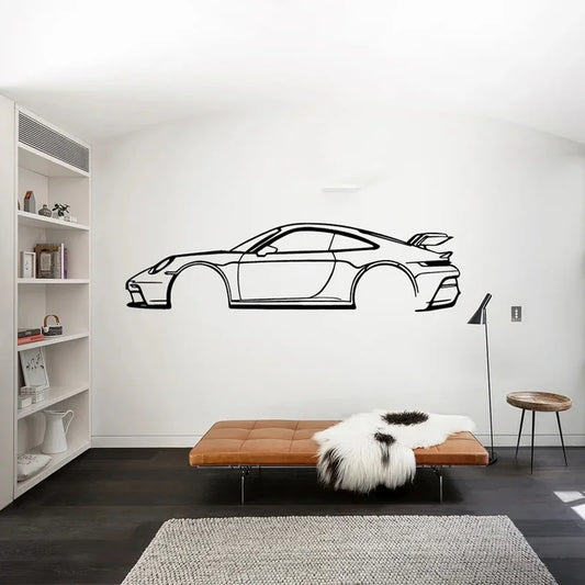 Car Silhouette Sports Cars Wall Sticker Vinyl Art Home Decor Living Room Bedroom Garage Repair Shop Decals Wallpaper Mural G152