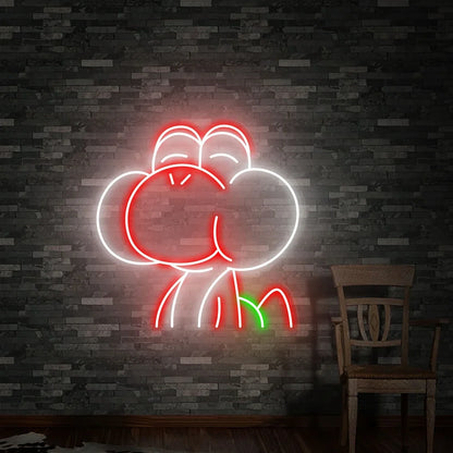 Anime Neon Sign Wall Art Decor Custom Super Cartoon Neon Sign Glow In The Dark Wall Art Kids Room Decor LED Decoration